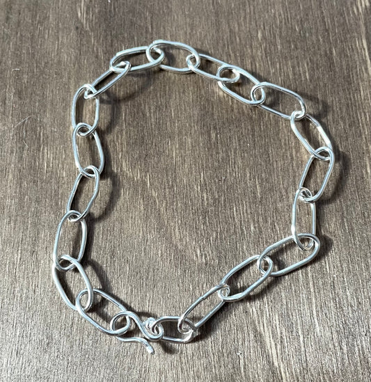 Handmade Paperclip Chain Bracelet
