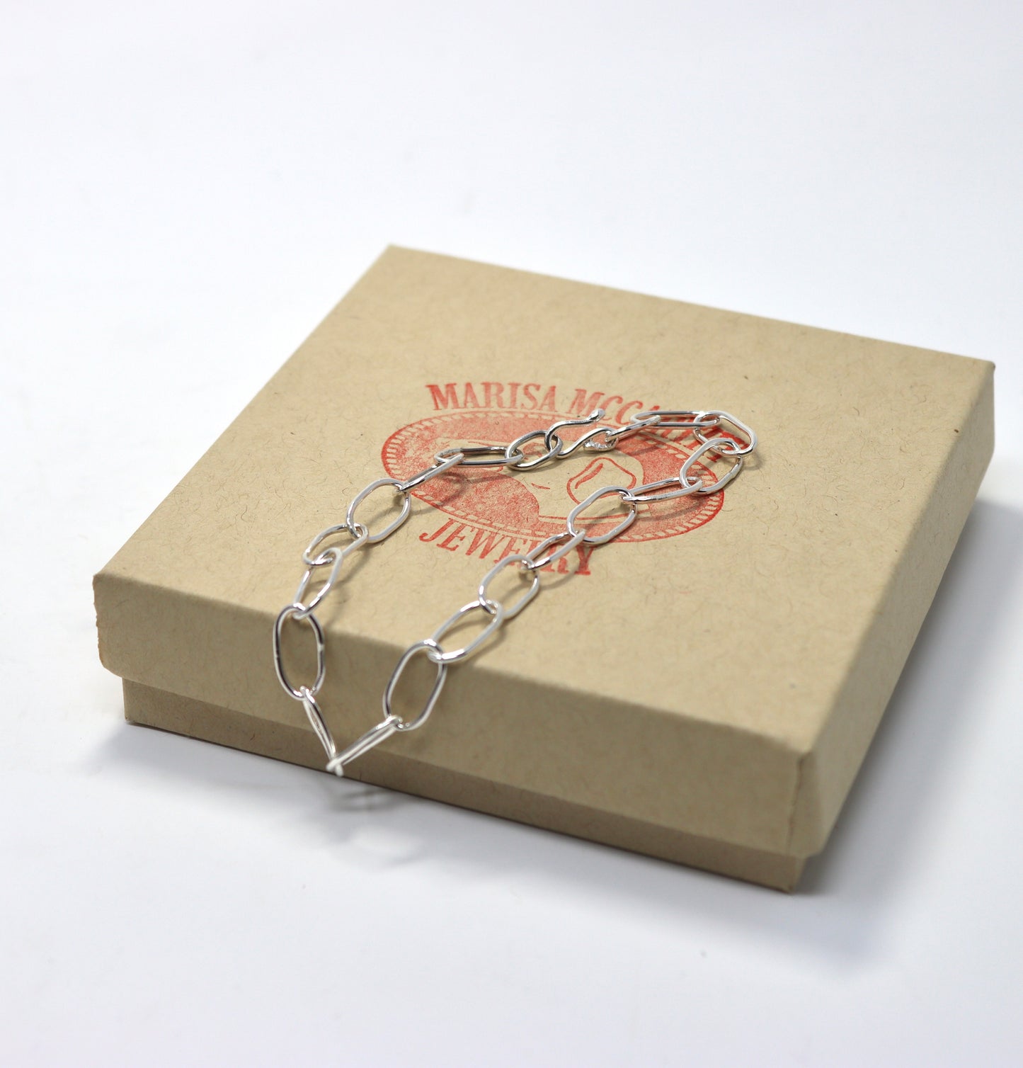 Handmade Paperclip Chain Bracelet