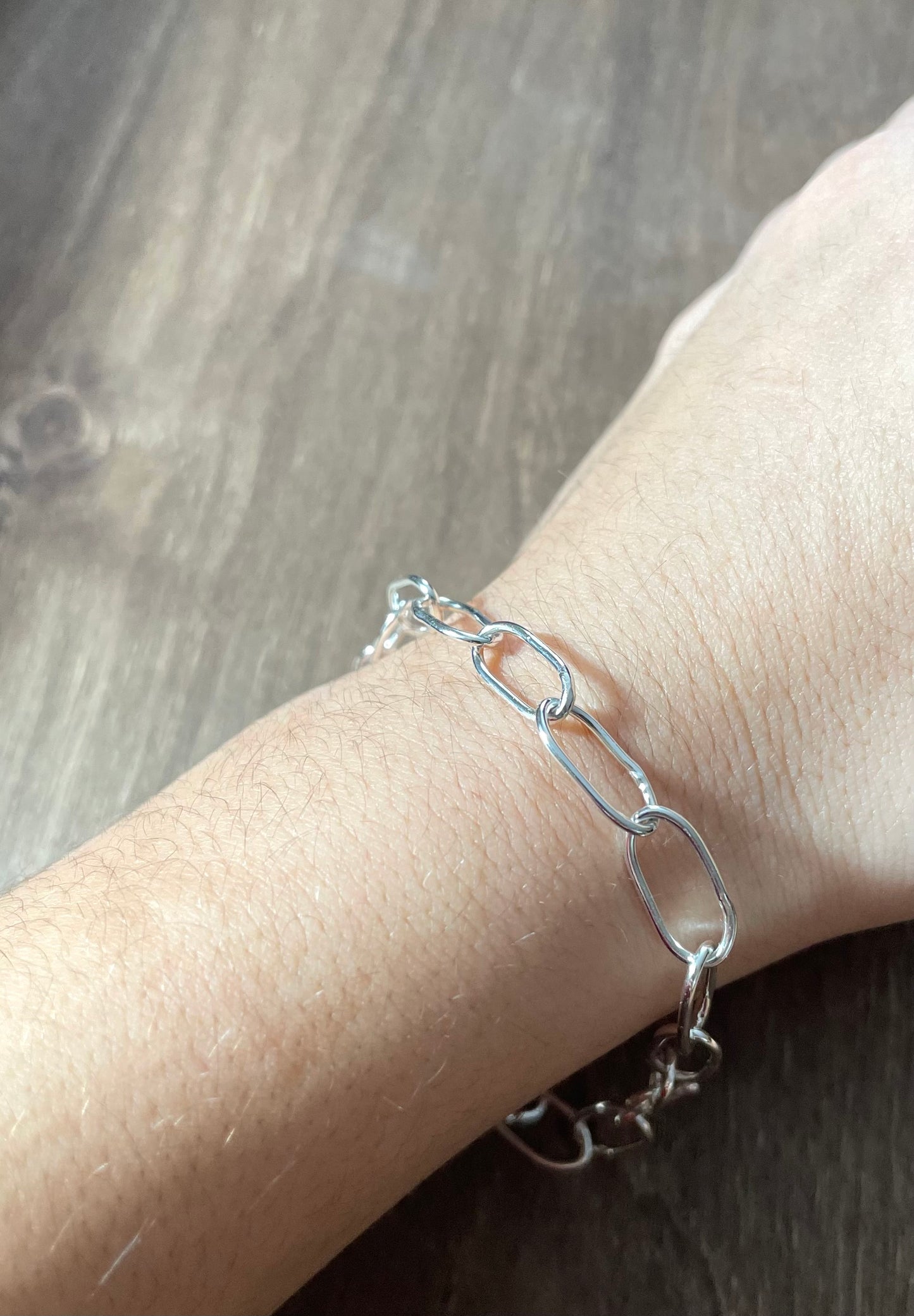 Handmade Paperclip Chain Bracelet