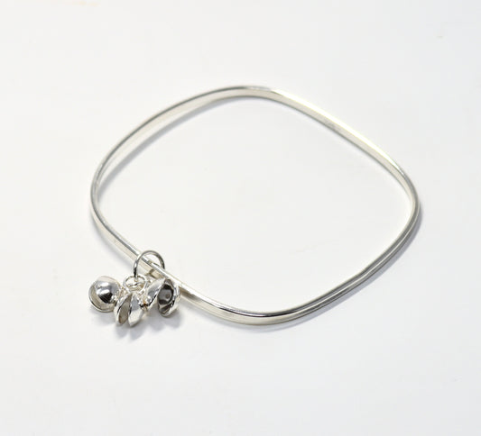 Ghungroo Square Bangle (3 bells)
