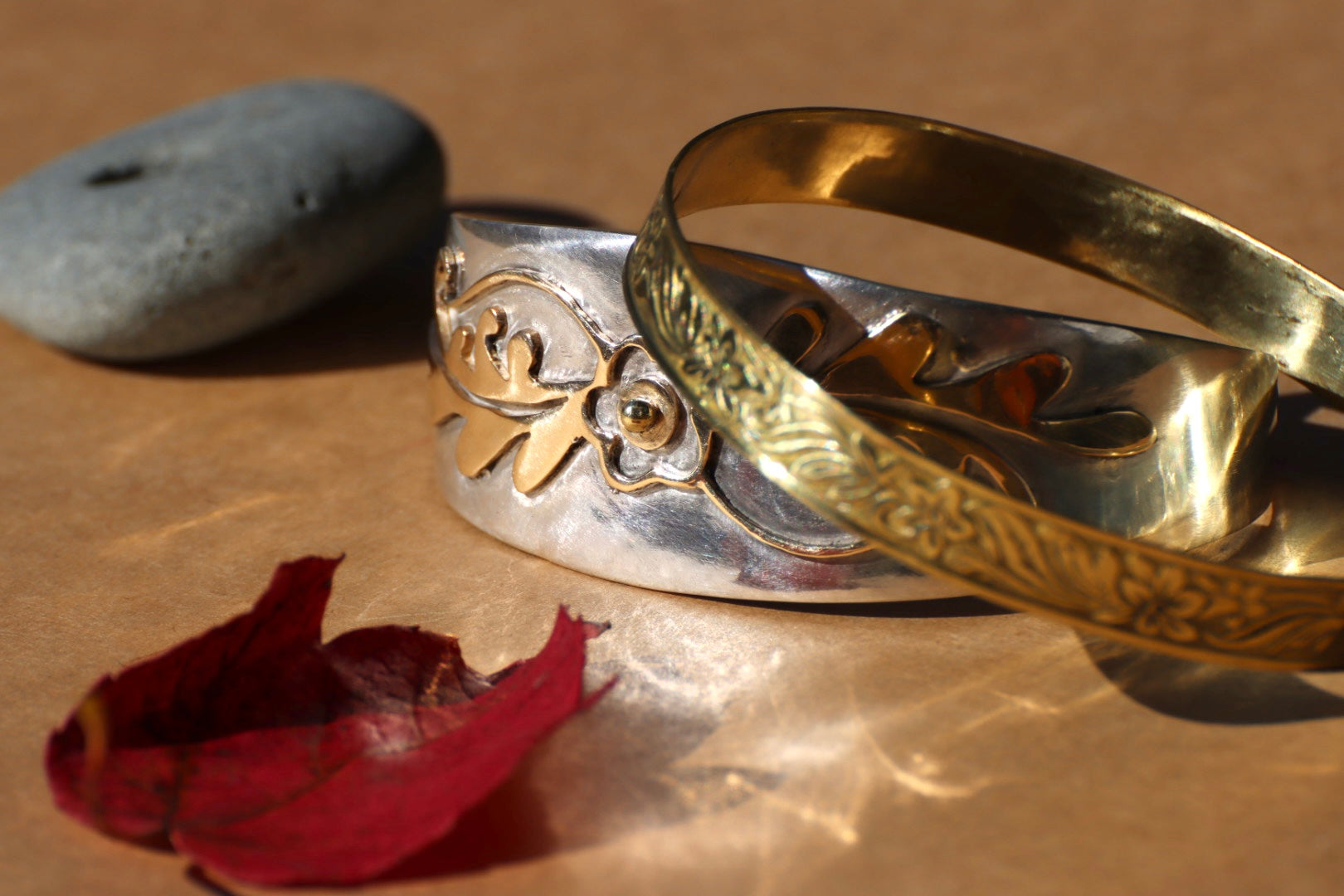 Flores Bangle - Marisa McCarthy Jewelry