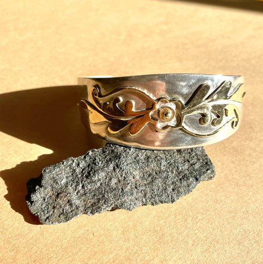 Mehndi Cuff Bracelet - Marisa McCarthy Jewelry