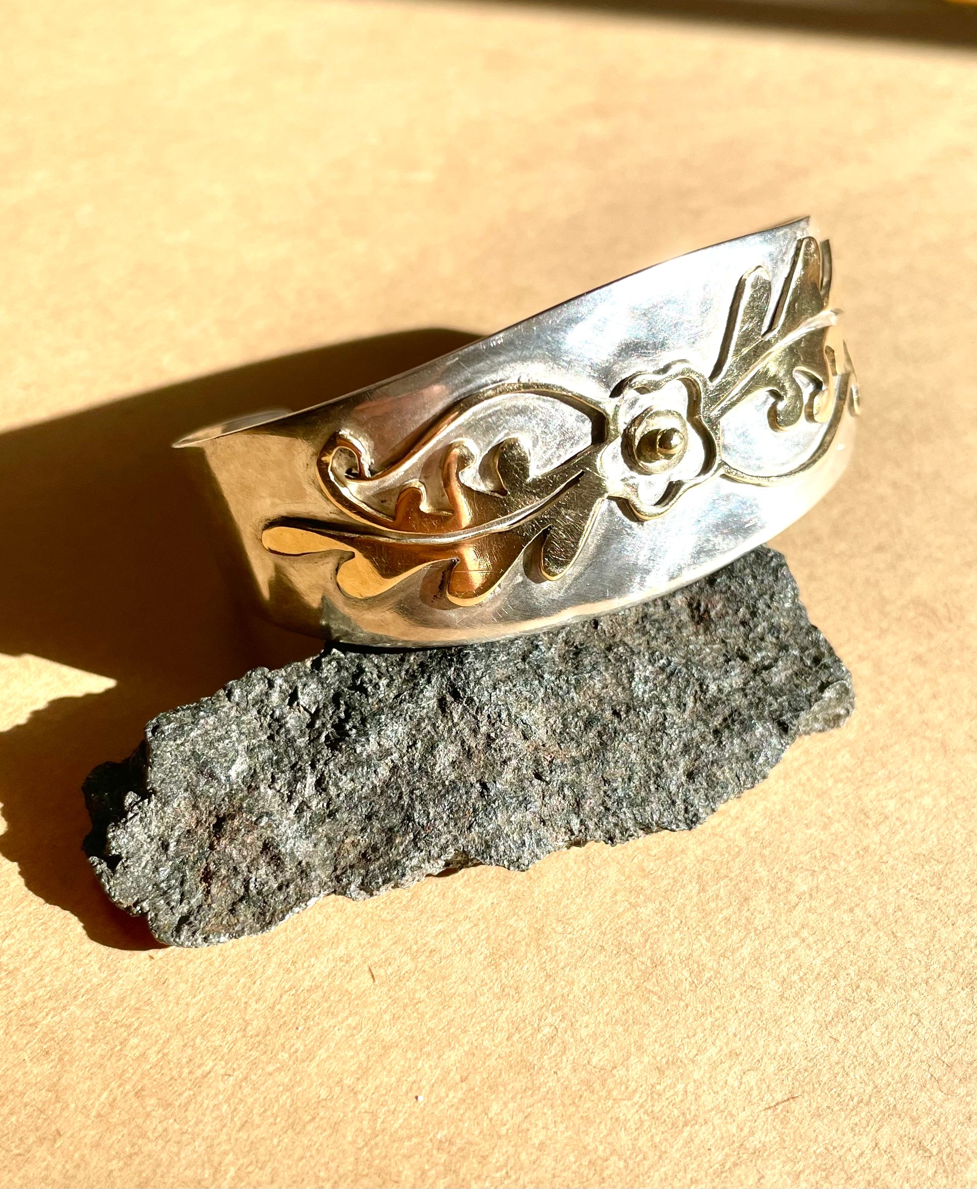 Mehndi Cuff Bracelet - Marisa McCarthy Jewelry