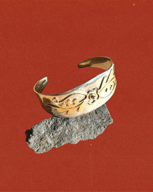 Mehndi Cuff Bracelet - Marisa McCarthy Jewelry